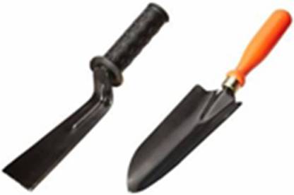JetFire Garden Tool Set Pack of 2 (Khurpi and Trowel) Garden Tool Kit