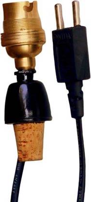 Woodooz Home Decor DIY-No-Drill-Wine-Bottle-Lamp-Kit Plastic Light Socket