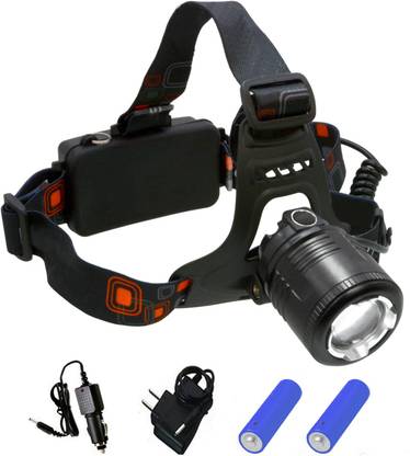 JMALL Rechargeable Zoomable Headlight Head Lamp Light Torch Flashlight - 38 B LED Headlamp