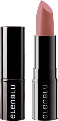 Elenblu Luxe Matte Lipstick, Frosted Peach (Nude - EL01)