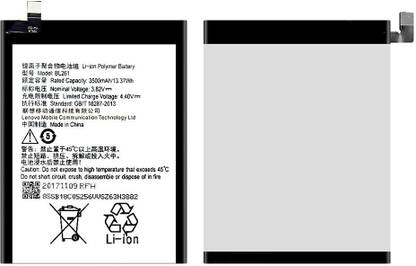 TokyoTon Mobile Battery For  Lenovo Vibe K5 Note Lemon A7020a40 A7020a48 K52t38 K52e78 3500mAh