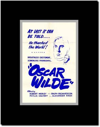 Oscar Wilde Paper Print