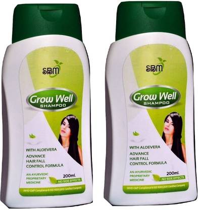 SBM Grow Well Shampoo pack of 2