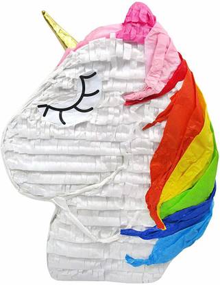Pinatas Sleepy Rainbow Unicorn Pinata Party Game, Photo Prop, Birthd