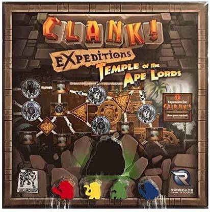 Renegade Game Studios Clank! Expeditions: Temple of The Ape Lords Strategy & War Board Game