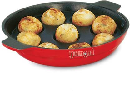DIAMOND KUZHI PANIYARAM-7SCOOPS Non-Stick Coated Cookware Set