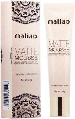 maliao Matte Mousse Liquid Foundation Lightweight Shine Control Foundation