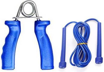 VICTORY Ultimate Hand Grip Plastic 1 PC & SKIPPING ROPE Fitness Accessory Kit Kit