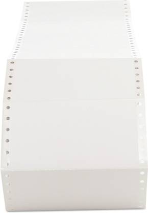 Meghraj Dot Matrix Printer Paper Continuous 8x12x1=6" 70 gsm Printer Paper