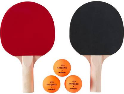 ARTENGO BY DECATHLON SET OF 2 FREE STYLE TABLE TENNIS RACKET TT BATS Multicolor Table Tennis Racquet