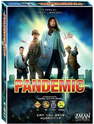 Z-Man Games Pandemic - 2nd Edition Strategy & War Board Game