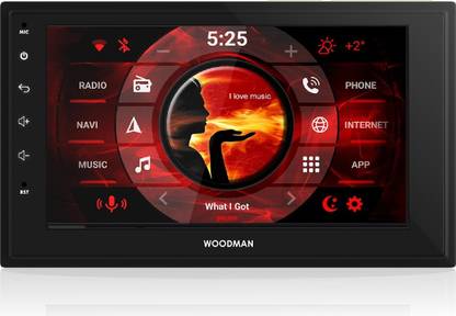 WOODMAN Neo1 7" HD Touch Screen Android Car Stereo Double Din (1GB/16GB) Car Stereo