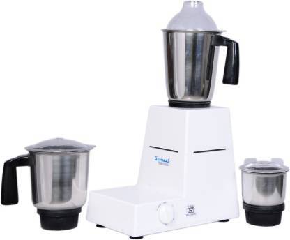 Sumeet Sanghini Traditional Traditional 550W 550 Juicer Mixer Grinder (3 Jars, White)