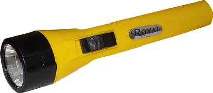 OMAYA  Flashlight, Button Cell Powered,Light LED Torch (YELLOW) Torch