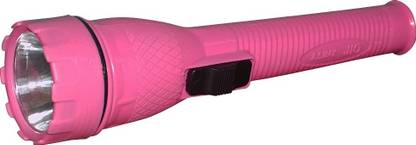 OMAYA  Flashlight, Button Cell Powered,Light LED Torch (PINK) Torch
