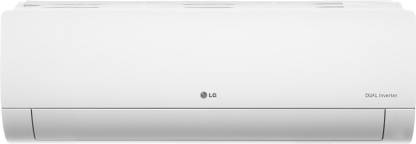 LG 1.5 Ton 3 स्टार गरम और ठंडा स्प्लिट डुअल इनवर्टर AC  - सफेद