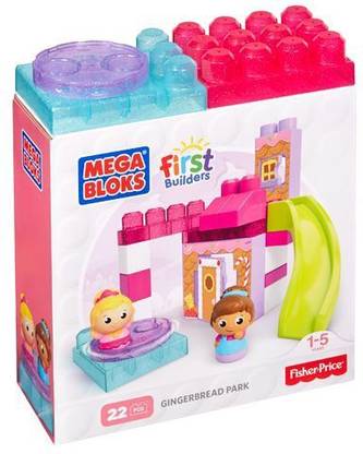Mega Blocks First Builder Gingerbread Park