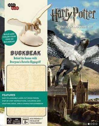 IncrediBuilds: Harry Potter: Buckbeak Deluxe Book and Model Set