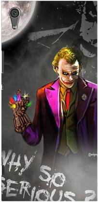NDCOM Back Cover for SONY Xperia XA Ultra Avengers End Game Joker With Gauntlet Printed