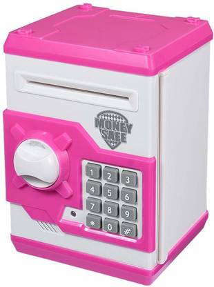 jmv Money Safe Kids Piggy Savings Bank with Electronic Lock and password Coin Bank