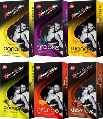 Kamasutra Honeymoon Pack With Exciting Flavours Condoms Condom