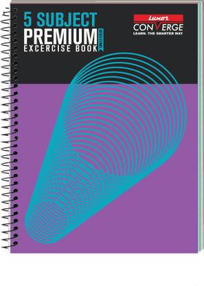 LUXOR Exercise Notebook-Spiral B5 Notebook Ruled 250 Pages