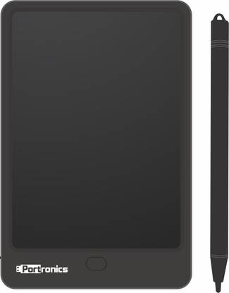 Portronics POR-942  RuffPad 12 Plus 12 Inch Re-Writable LCD Pad 7 x 9.4 inch Graphics Tablet Connectivity - Wireless