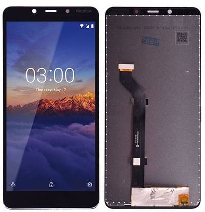 Aswadh IPS LCD Mobile Display for Nokia 3.1 Plus