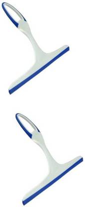 AneriDEALS Non-Slip Hand-Held Wiper for Cleaning Window Glass, Tiles, Kitchen Table Platform, Car Auto Windshield (Multi color) Wet & Dry Mop