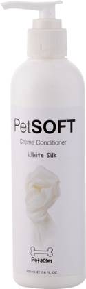 petacom Petasoft Flea and Tick White Silk Dog Shampoo