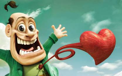 Funny cartoons Poster| Cartoon Poster-High Resolution - 300 GSM - (12 X 18) Paper Print