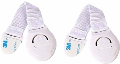 BONIRY Baby/Child Safety Lock,Cabinet Lock/Latch ,Safety Lock for Cabinet, Drawer, Fridge for baby child infant Safety Latch with strong tape 2 piece