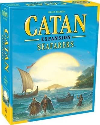 Asmodee Catan Seafarers Game Expansion 5th Edition Strategy & War Board Game