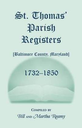 St. Thomas' Parish Register, 1732-1850