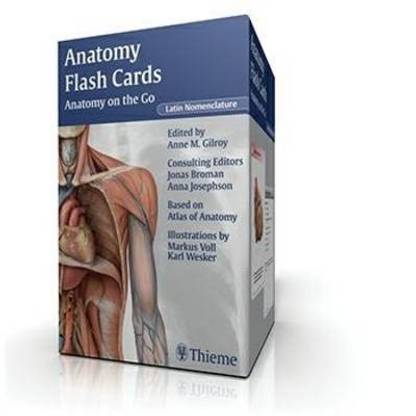 Anatomy Flash Cards: Anatomy on the Go, second edition, Latin Nomenclature