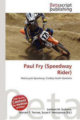 Paul Fry (Speedway Rider)