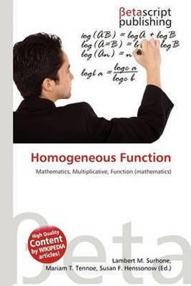 Homogeneous Function