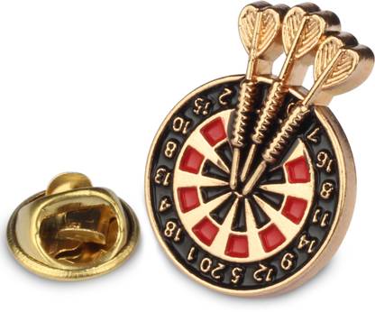 Panjatan Multicolour Dart Board Design Stud Pin Brooch