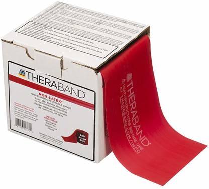 Theraband Professional Non-Latex Resistance Bands For Exercise Workouts 25 Yard Roll Resistance Band