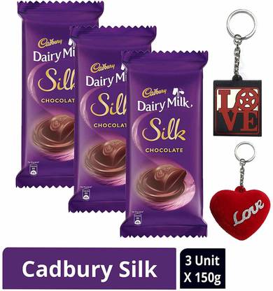 Cadbury Dairy Milk Silk Chocolate & “Forever Love” Combo for Your Loved Ones Combo