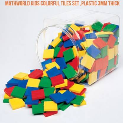 THE LABWORLD COLOR TILES 2.5X2.5X2.5 CM