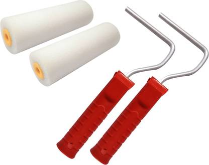 Decor now DecorNowFMR-01 4" Polyester 18 Density 2 Unit Foam Roller Paint Roller