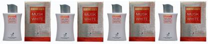 tfz White Musk Perfume 100ML Each (Pack of 4) Eau de Parfum  -  400 ml
