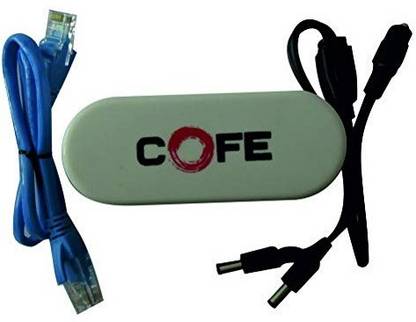 COFE 4G LTE WiFi & Wired Router Modem 4G Router 2.4 GHz 150 Mbps Wifi Speed Single Band Internal & External Antenna MiFi (Sim Based)
