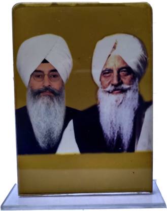 Gwals Guruji Maharaj Radha Swami Radha Soami Maharaj Beas Decorative Showpiece  -  7 cm