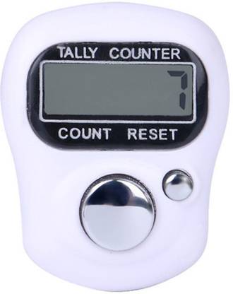 RHONNIUM ® Top Quality Stitch Marker And Row Finger Counter LCD Electronic Digital Tally Counter Digital Tally Counter