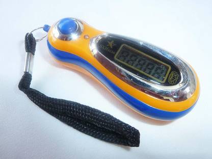RHONNIUM ™ LCD Display Electronic Digital Tally Counter MP3 Manual Counters Digital Tally Counter