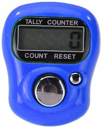 RHONNIUM ® Adjustable Electronic Finger Counter Ring Hand Digital Tally Counting with Luminous LED Light for Golf Sports Digital Tally Counter