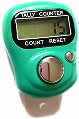 RHONNIUM ® Counter Manual Mechanical Clicker Number Lap Tracker Counter Counting Range 0-99999 Digital Tally Counter