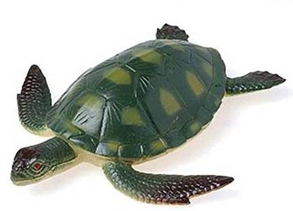 US Toys Green Plastic Realistic Toy Sea Turtle 1